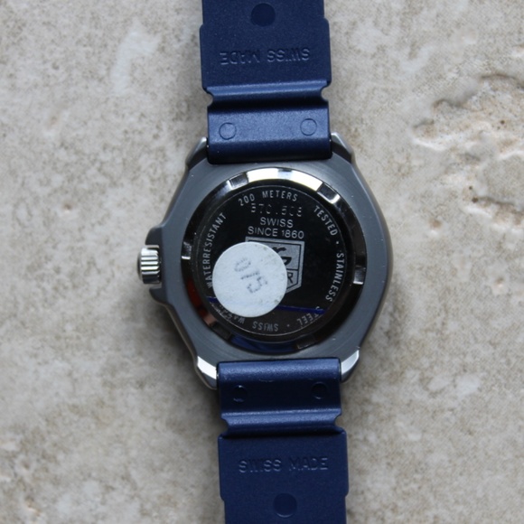 New Tag Heuer Formula 1 Womens Watch Blue Silver Red 370.508 NOS Mint WA1410 - Picture 4 of 8